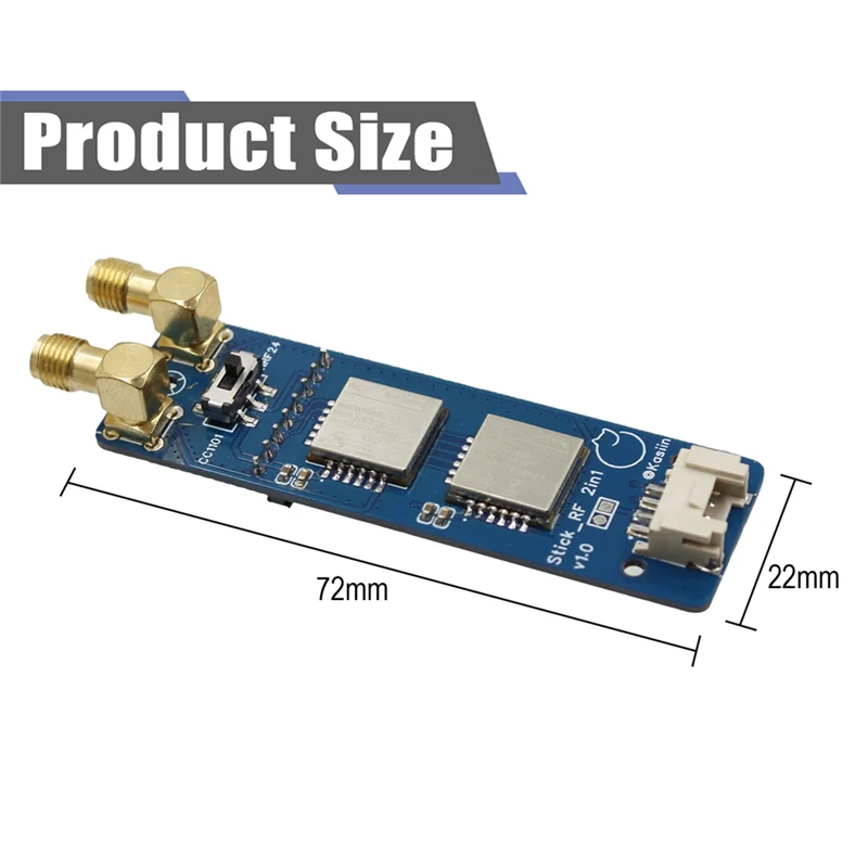 DIGIT-ESP32 dla M5stack dla Stickcplus Moduł 2-w-1 z oprogramowaniem Bruce Obsługuje NRF24 2.4Ghz i CC1101 433Mhz dla Stickc Plus