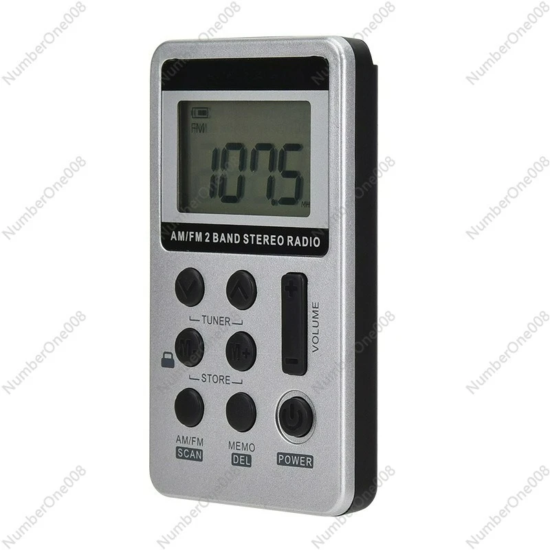 

Мини-портативное FM/AM-радио с цифровым дисплеем, радиоприемник с USB-зарядкой и питанием от аккумулятора для пожилых людей, простое и удобное в использовании для пожилых.