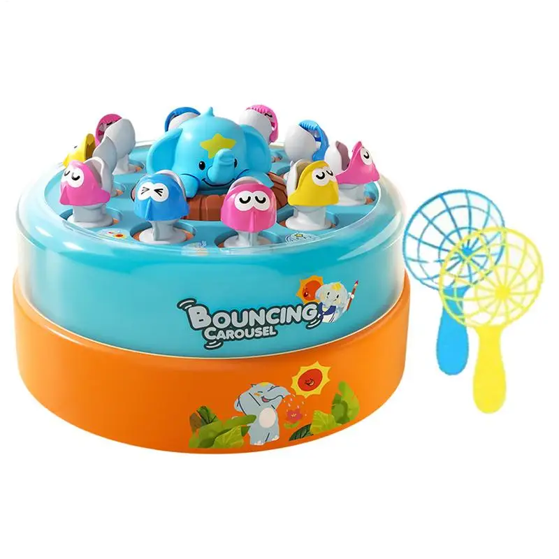 

Fishing Game Toy Turntable Rotating Fishing Bounce And Catch Toy Game Fishing Turntable Educational Toys For Toddler Kids Boys