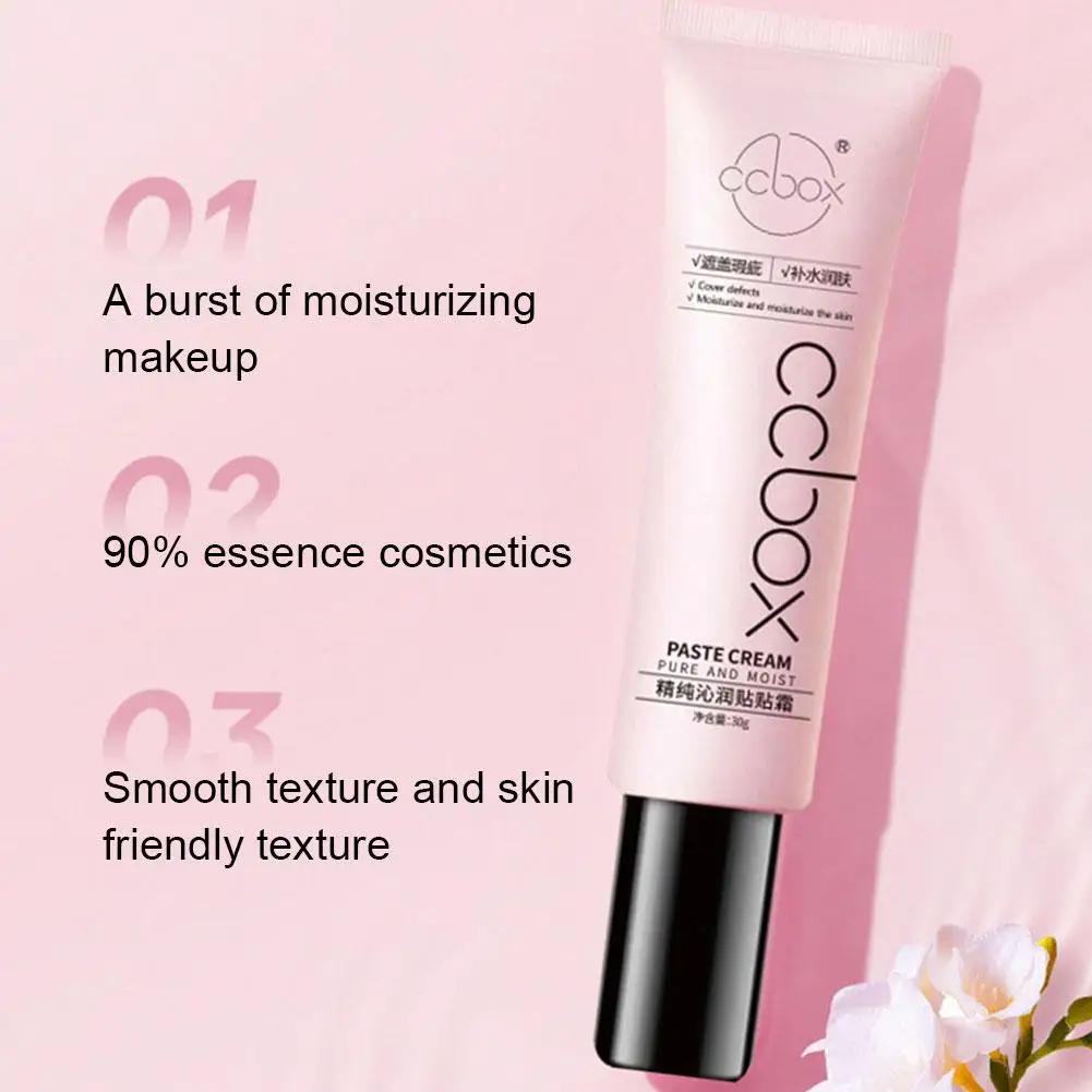 Makeup Base Face Primer Cream Invisible Pore Light Smooth Finish Primer Oil-Free Foundation Cosmetic Makeup G3T7