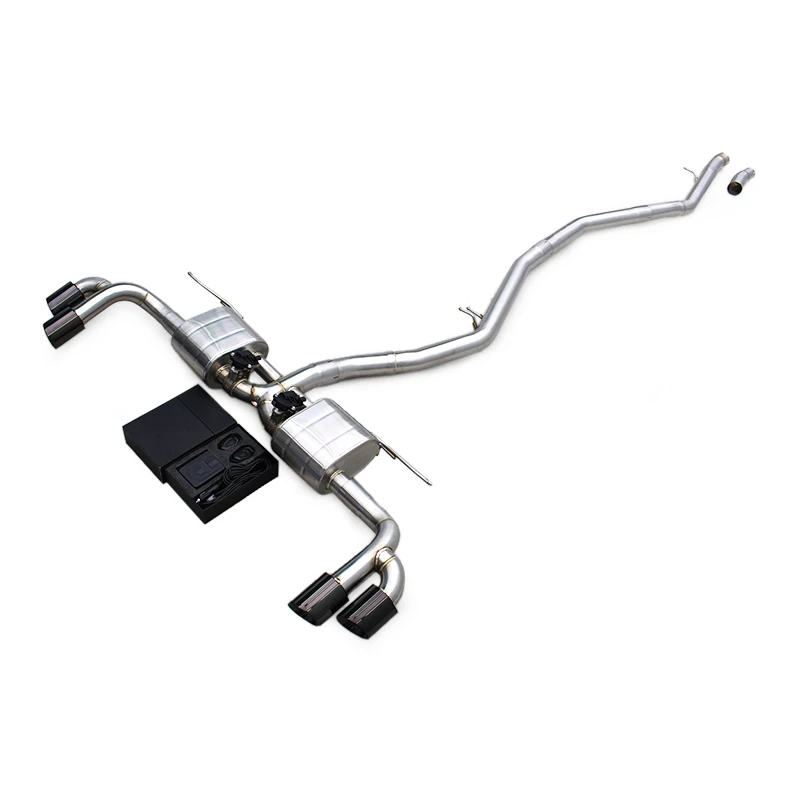 

Custom Stainless Steel Pipes Valved Sport Catback For BMW X5 F15 2.0T/3.0T 2014-2018 Tuning Exhaust System Active Sound