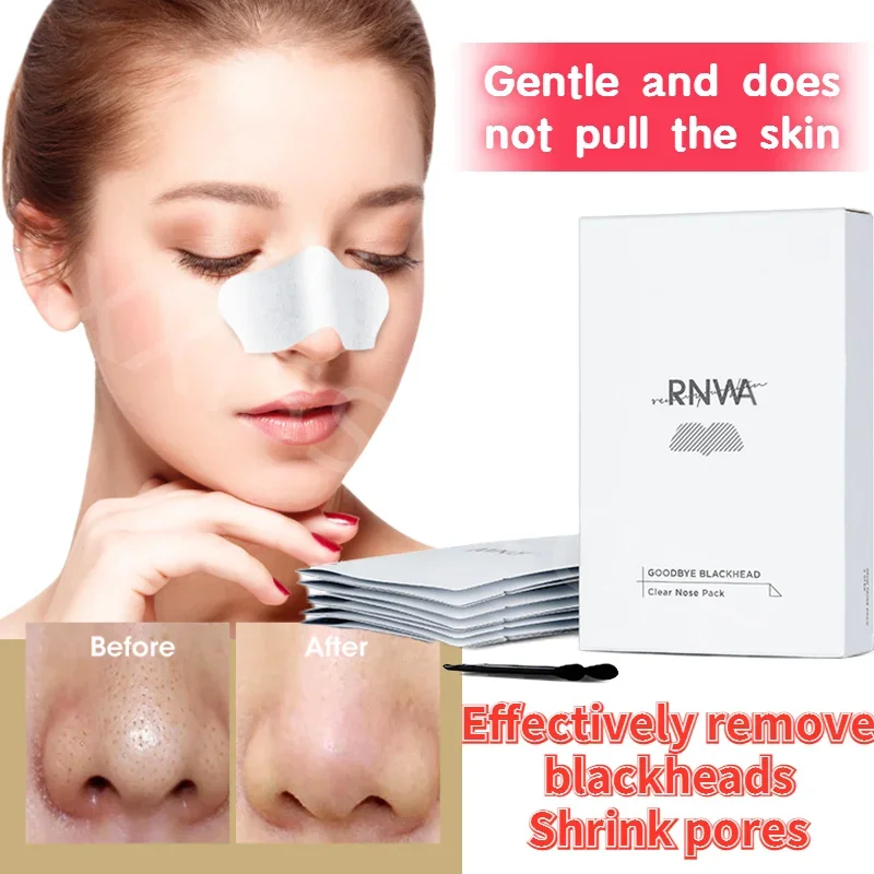 RNW Deep Blackhead Removal Nose Stick Double Purification Mild Oil Control Nasal Membrane Shrink Pores T Zone Care Nose Stick