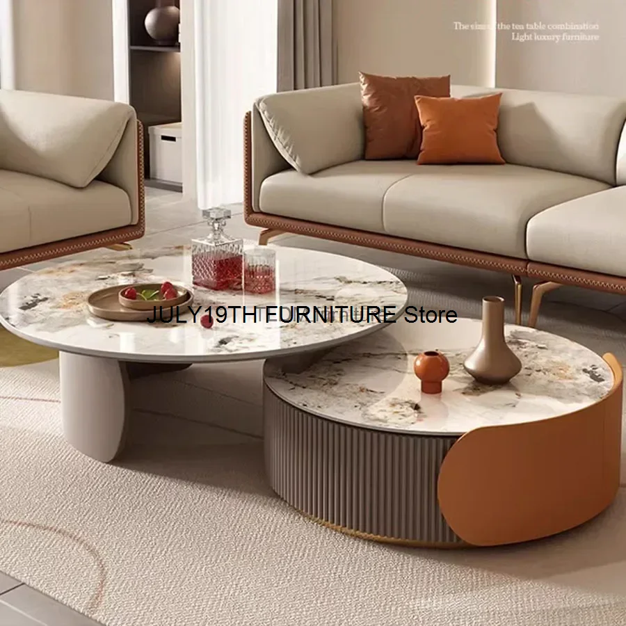 

Living Room Coffee Table Home Set Marble Top Unique Coffee Table Modern Sofa Italian Extendable Luxury Table Basse FurnitureXS