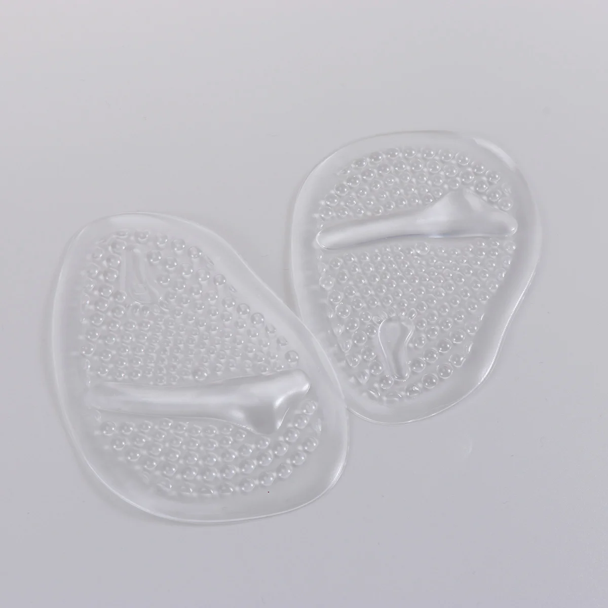 

2 Pairs Shoe Inserts High Heel Half Sole Front Feet Insole Women's Massage Anti-Skid