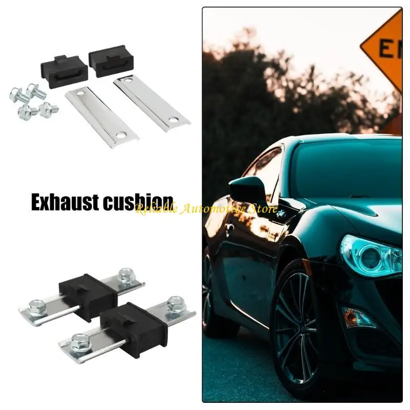 

M68B Motorbike Accessories Hanger Band Tail Muffler Pipe Fixing Bracket Exhaust Pipe Protectors Exhaust Clamp