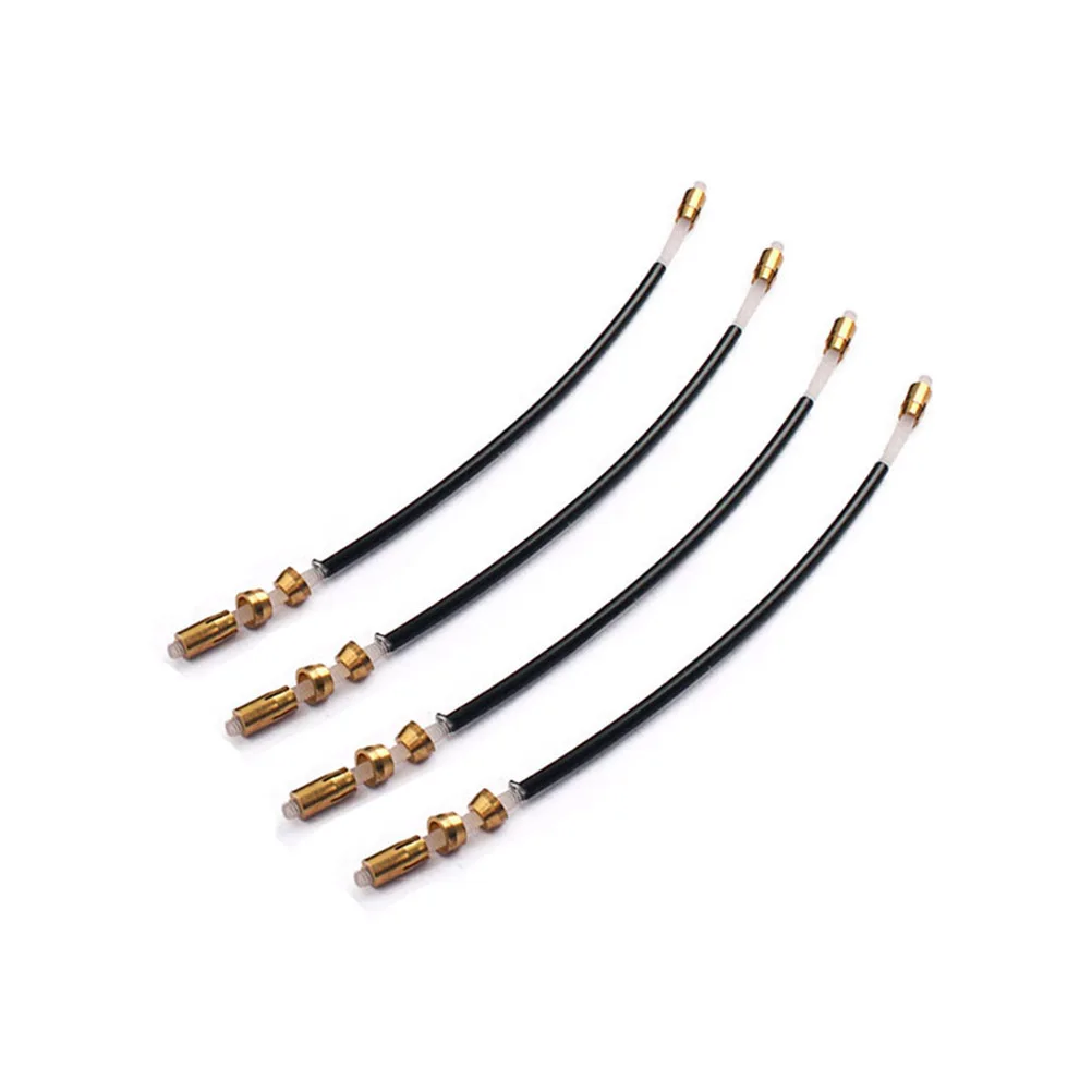 

4 Pcs Tail Rope Violin Tailgut Fiddle Nylon End Cord Accessories Tailcord Black