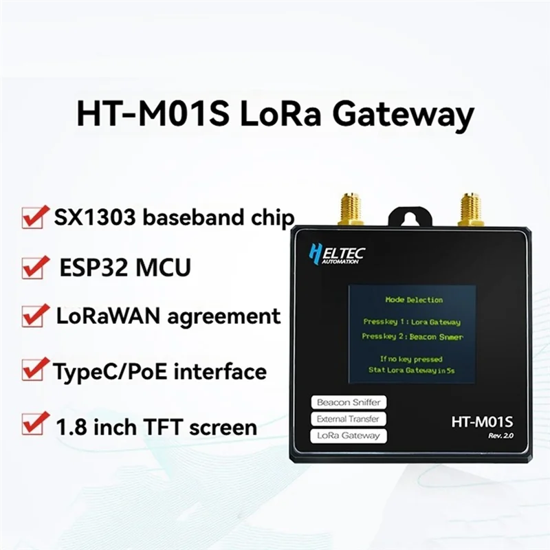 AF93-H ELTEC أتمتة HT-M01S 8-قنوات Orawan راوتر إيثرنت واي فاي بوابة واي فاي ESP32 SX1303 منصة سحابة IOT