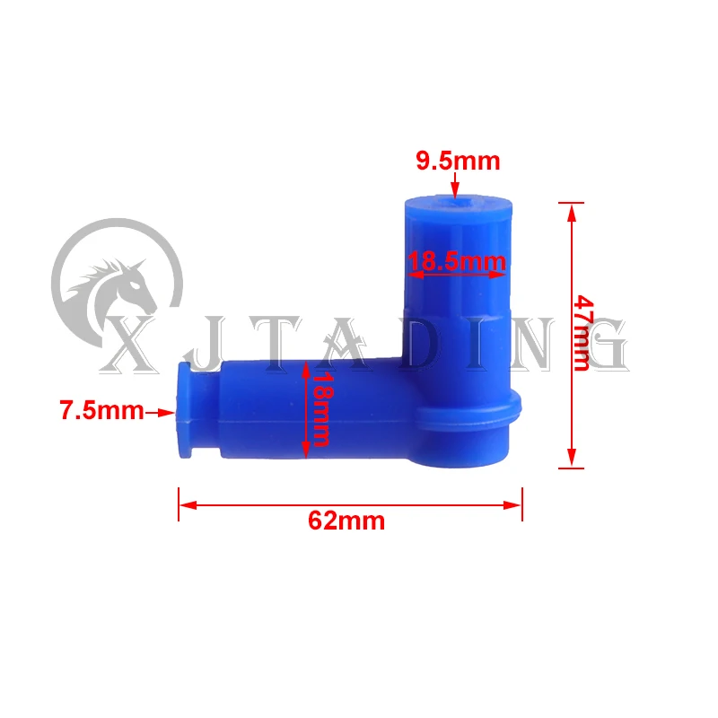 

Universal Silicone Waterproof Spark Plug Cap For Dirt Pit bike ATV Quad Buggy Scooter Motorcycle Motorbike Replacement Parts