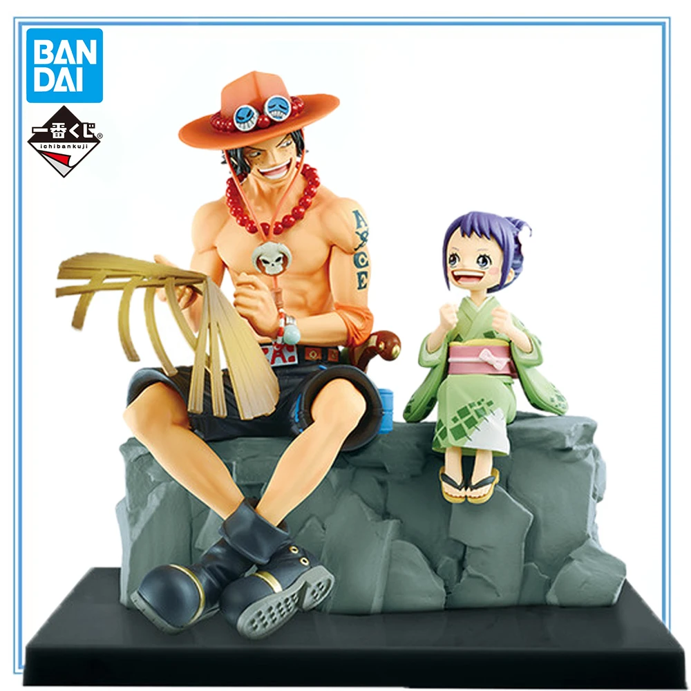 

100% оригинал в наличии Bandai Spirits Ichiban Kuji One Piece Portgas D. Ace Tama Model Decoration Collection Series Garage Kit