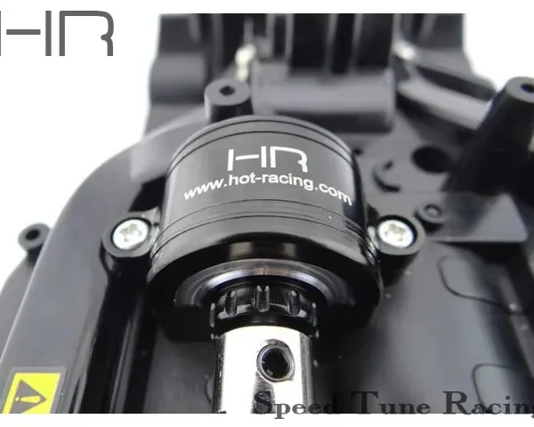 Cubierta de caja de cambios inferior Hot Racing para modelos basados en Tamiya CC01