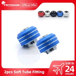FREEZEMOD Soft Tube Fittings 9.5*12.7 10*16 PVC Hose Torque Hexagon Fixed 3/8