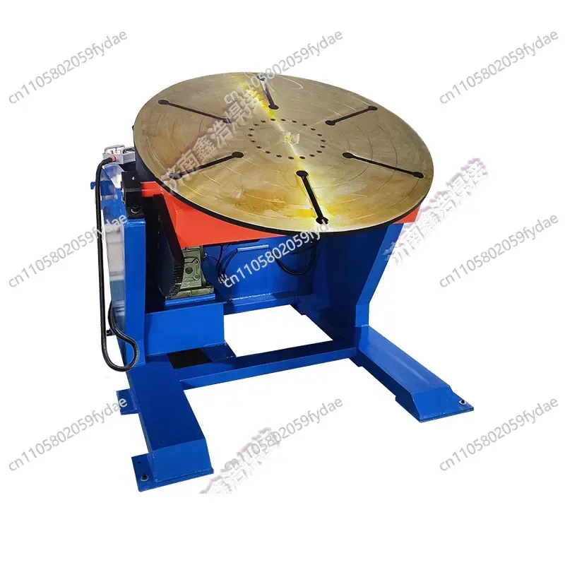 Heavy duty 2T positioner pipe tank circumferential seam welding rotary table welding