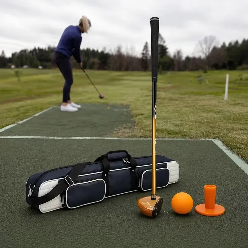 for Park Golf Club Maple Wood Head Carbon Fiber Shaft Korean Style Professional Quality Custom Logo