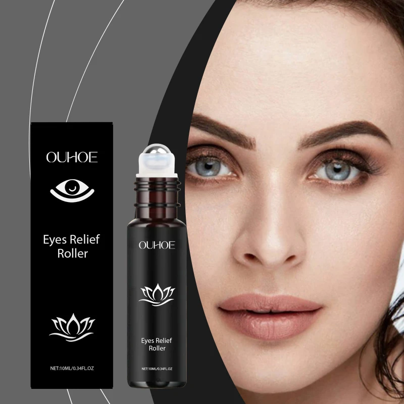 

Eye Rollerball Essential Oil: Gently Moisturizes, Hydrates and Brightens The Eye Area, A Care and Massage Rollerball Essential