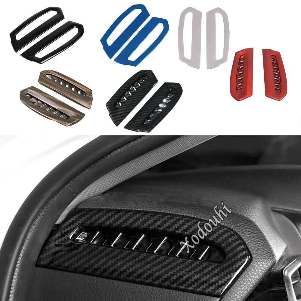 

Car Front Air Conditioning Outlet Vent Styling Garnish Frame Trim Dashboard For Toyota Camry XV70 2018 2019 2020 2021 2022 2023