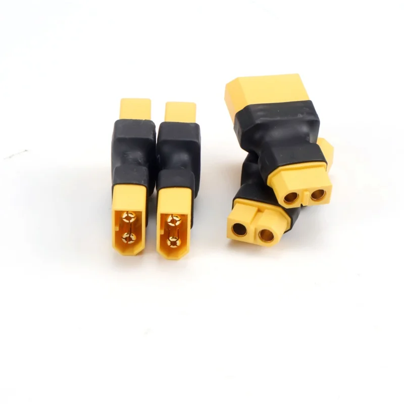 5PCS XT60 M/F To XT90 Male / Female and T-Plug Male/Female To XT90 Male/Female Connector Conversion Adapter for RC Battery