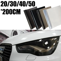 Auto Scheinwerfer Film Wasserdichte Film für Auto Nebel Licht Hinten Lampe Vinyl Wrap Film Blatt Aufkleber Abdeckung Auto Styling 50/40/30x200CM