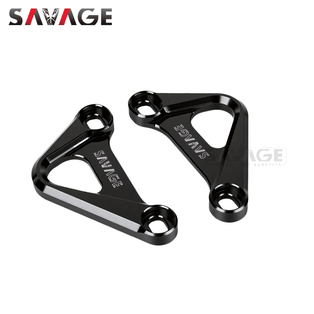 MT07 Rear Footrest Blanking Plates For YAMAHA MT-07 Y-AMT FZ-07 MT 07 2014-2026 Motorcycle Racing Hook Foot Rest Foot Peg Pedals