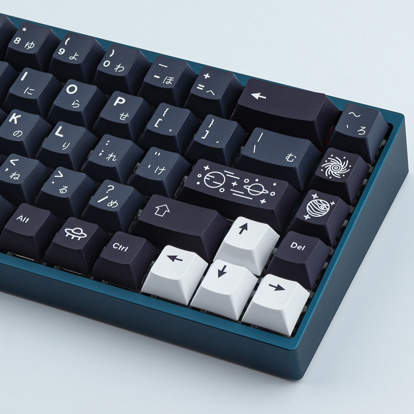 GMK-teclas Galaxy para teclado mecánico, accesorio PBT de 161 teclas, perfil de cereza, DYE-SUB, personalizado, GMK