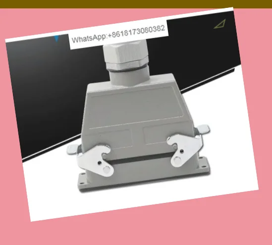 HDC-HDD-108 Heavy Duty Linker 108 Core Cold Pressed Rectangular Aviation Plug, Industrial Waterproof Socket 10A