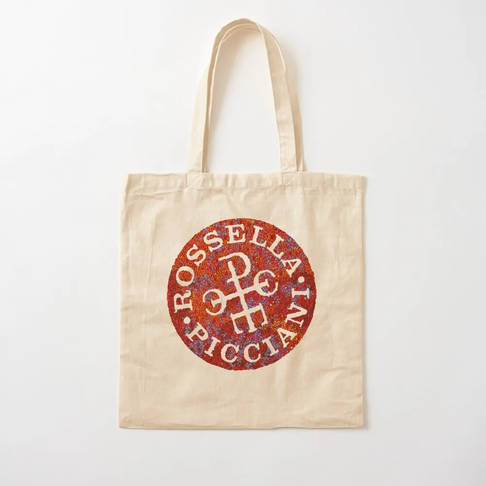 الزهور في النار - حقيبة تسوق روسيللا بيكسياني حقيبة تسوق نسائية لطيفة حقيبة يد محمولة للتسوق حقائب يد نسائية