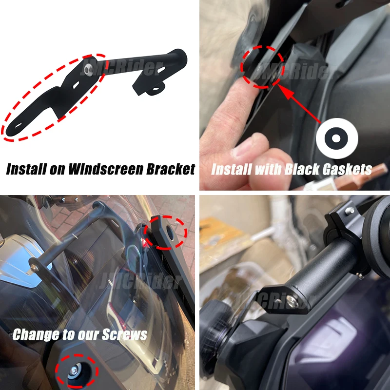 2023 For BMW C400GT C 400 GT 400GT C400 2019-2022 Motorcycle GPS Smart Phone Navigation Mount Bracket Adapter Holder Support