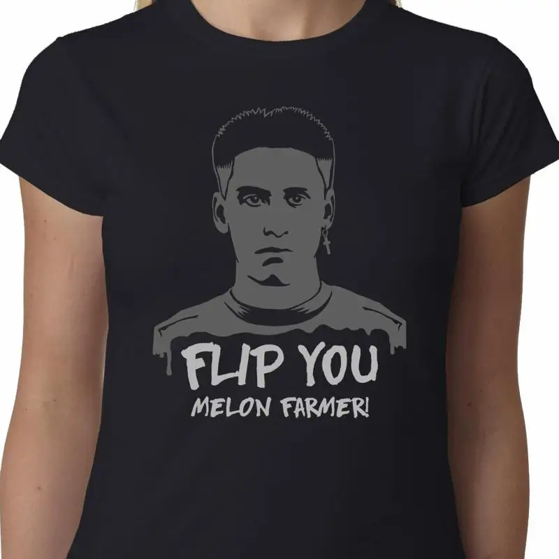 Flip Voi granjero melón mujer Estevez latón Punk Rock TV camiseta Repo