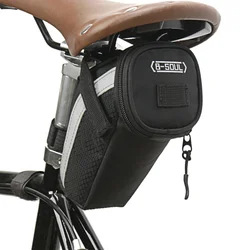 Bike Saddle Bag Ultralight Cycling Bicycle Tail Bag Road Mountain Bike Large Space Saddle Bags Multifunction Bicycle Tool Bags