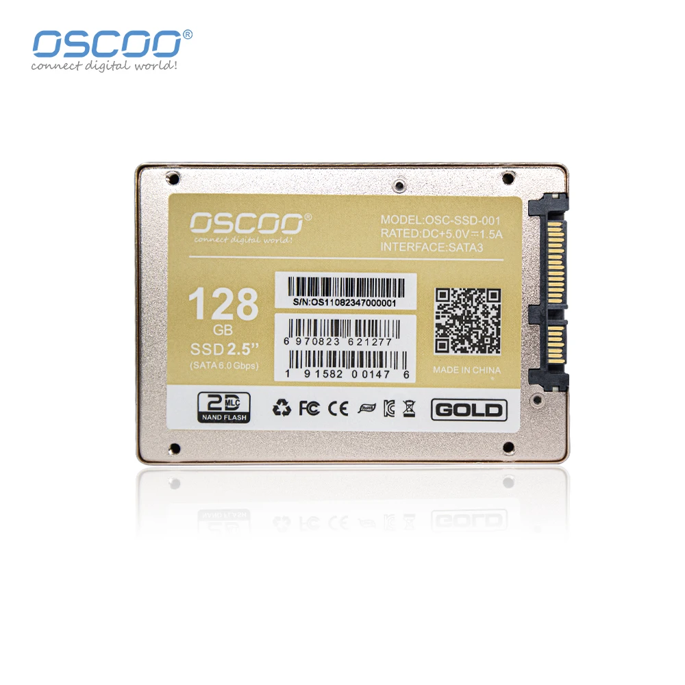 OSCOO 2D MLC Solid State Drive 256GB 512GB SATA III 6Gb/s 2.5inch Internal Solid-state Drive Compatible with Laptops Desktop