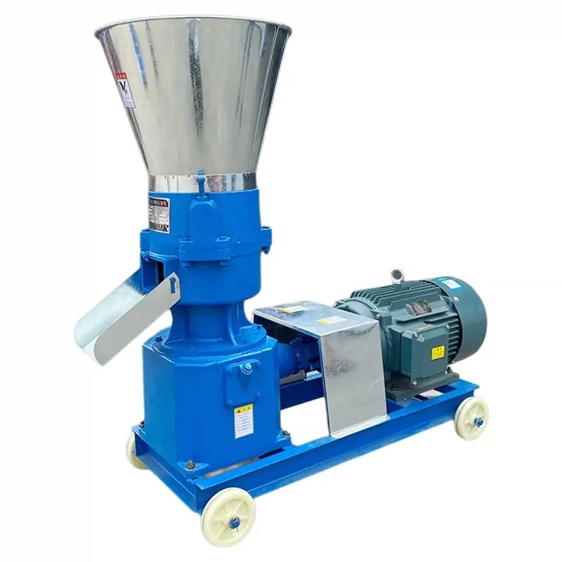 

Household Small Feed Pellet Machine 220V For Corn Straw Animal Feed Poultry Pig Cattle Sheep Pellet Manufacturing Equipment
