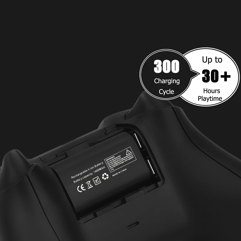 Xbox Controller Batterij 1400mAh 1800mAh Oplaadbaar Voor Microsoft Xbox Series X S Xbox One Draadloze Controller Gamepads