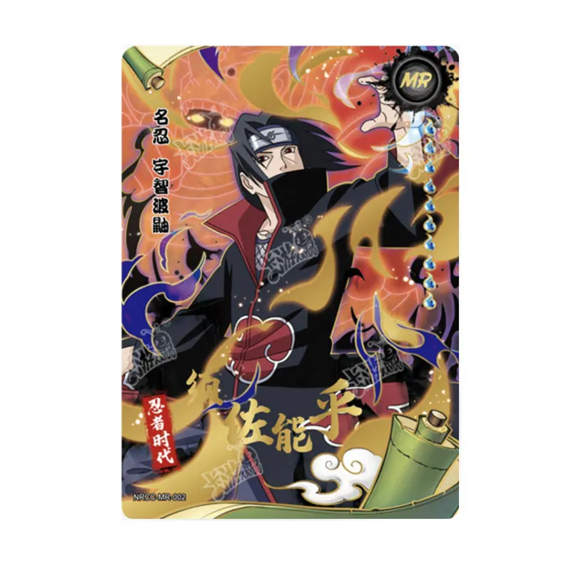 KAYOU-juego completo de cartas de colección, NARUTO genuino, Uchiha Sasuke, The Age of Ninjas XR/MR/SP/UR/SSR/PTR/SR/R, serie 1