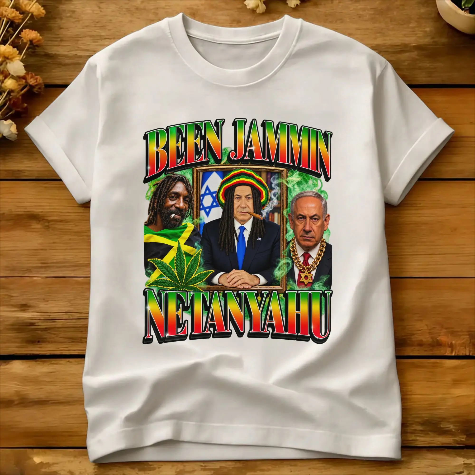 Benjamin Netanyahu  T Shirt Summer  Hip Hop T Shirts Cotton O-Neck Oversize Tees Short Sleeve Y2K Funny Tops