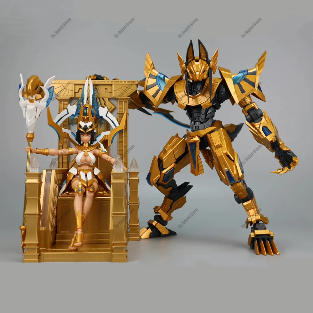 [มีสินค้าในสต็อก] ฟิกเกอร์ MS General Kunitron Mecha Gundam Girl Egypt Throne ของสะสม แอคชั่นฟิกเกอร์ ของขวัญวันเกิด