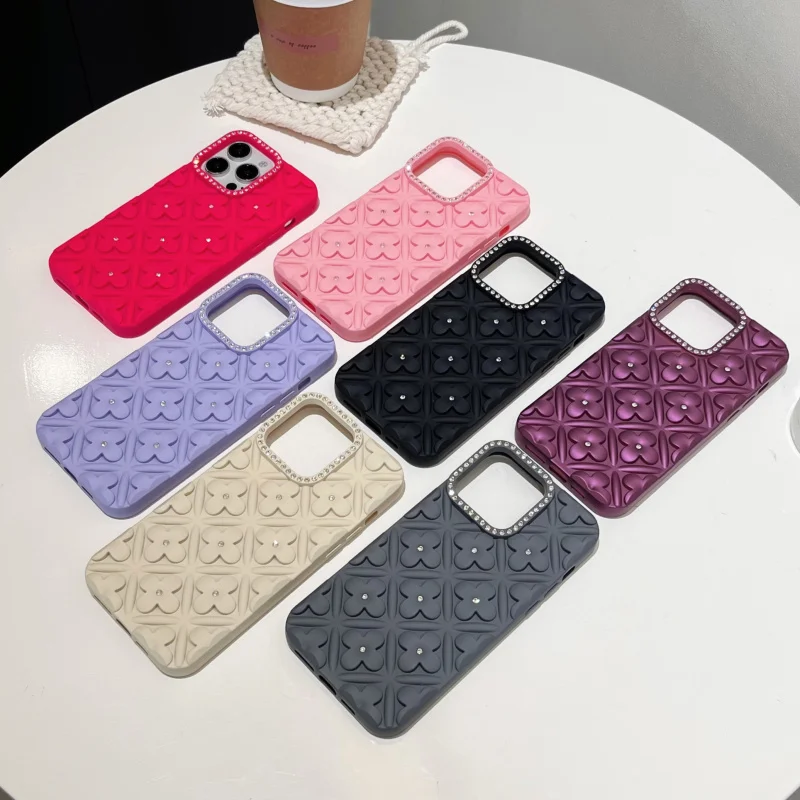 

Suitable for Apple16ProMaxAll-Inclusive Phone CaseiPhone15Apple14ProApple protective case13Protective case with floral spray-pai