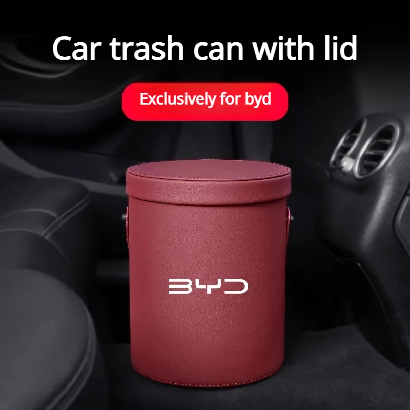 for Byd car trash can bag, Song Pro, Qin MAX, Tang plus, Han Yuan umbrella storage box, car interior decoration items