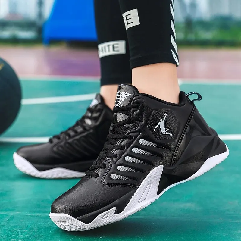 2024 Basketball Shoes Men Outdoor Training Competition Sneakers Basketball Boots Breathable Non-slip Tennis Basket Sports Shoes