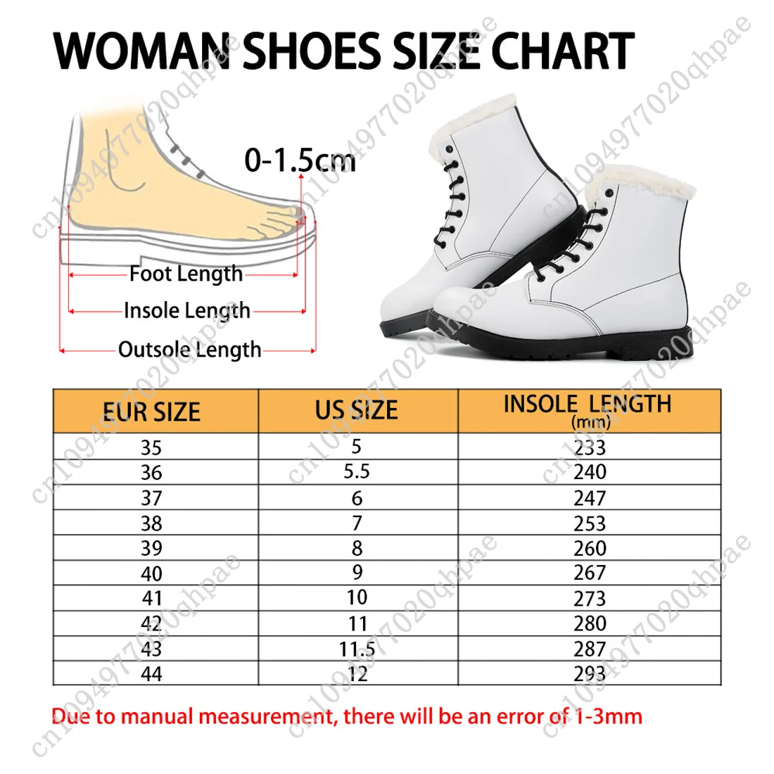 Ne soyez pas peur, nous vaisons à la maison bottes en peluche hommes femmes adolescent chaussures botte décontractée extérieur lumière impression sur demande chaussure personnalisée