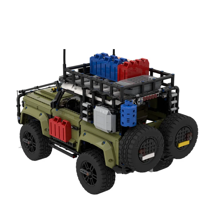 NEW Creative Ideas MOC The Land SUV Rover Defender 90 Adventurer Off-Road Car 42110 MOD Building Blocks Model Toys Children