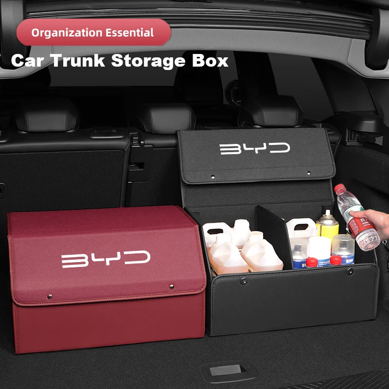 

Органайзер для багажника автомобиля, большой вместимости, складной, для BYD Tang U8 F3 E6 Atto3 Yuan Plus Song Max F0 G3 I3 Ea1 Dmi 2din S7 E3 L3 F6