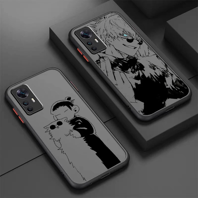 Anime Gojo Awakens Fashion Frosted Translucent For Xiaomi Mi 13 12 12T 11T 11 11i 10T 10 9T Pro Lite Ultra 5G Soft Phone Case