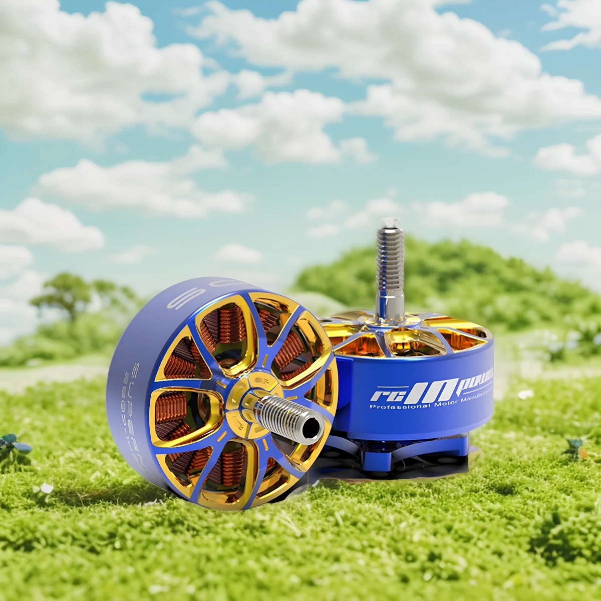 1400kv RCinpower AOS collaborates with supernova2807 to create a new brushless motor for RC FPV UAV - view 2