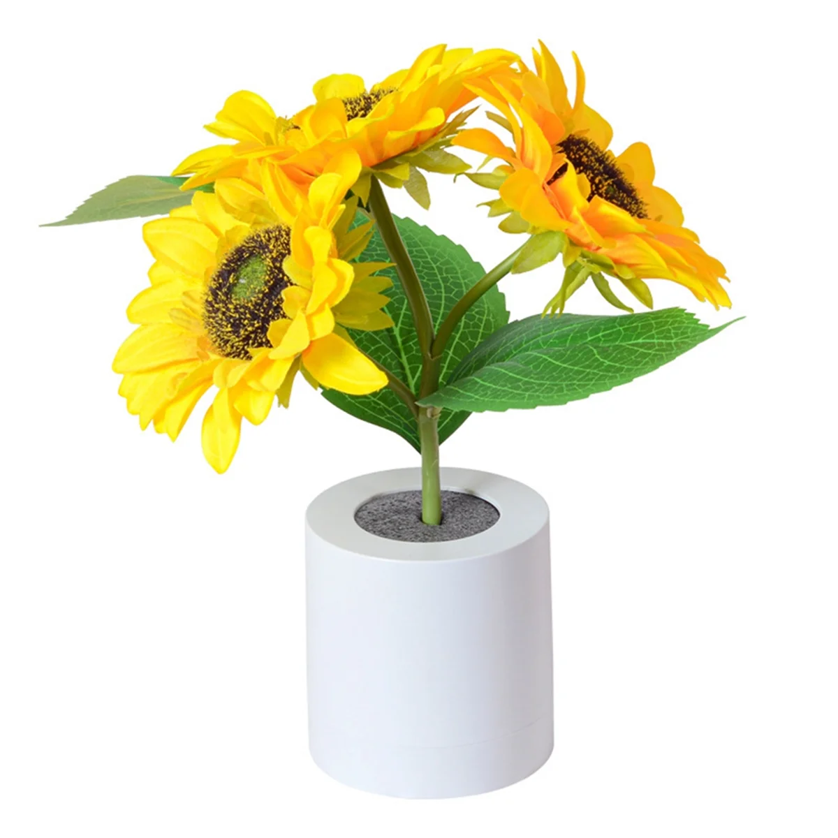 A95G Sunflower LED Lamp Artificial Sunflower Night Light USB Rechargeable Flower Lamp for Mother'S Day Gift for Bedroom