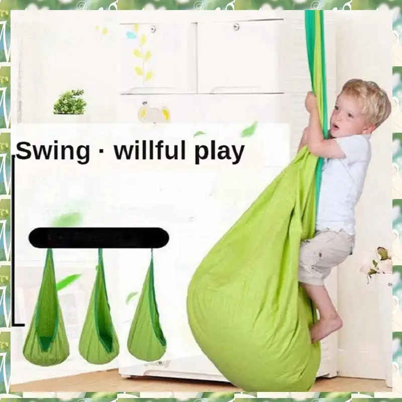 FIZP ハンギングチェアポータブルパラシュート布スイングベッド屋内中庭モデルインフレータブルクッションハンギングチェア