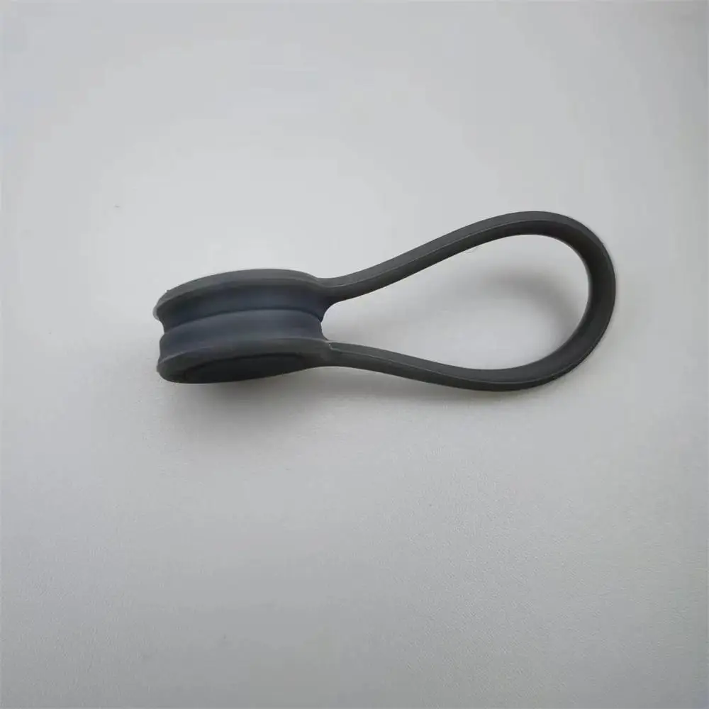 Support de câble en silicone de qualité alimentaire, facile à utiliser, haute qualité, durable et durable, 11x1.8cm