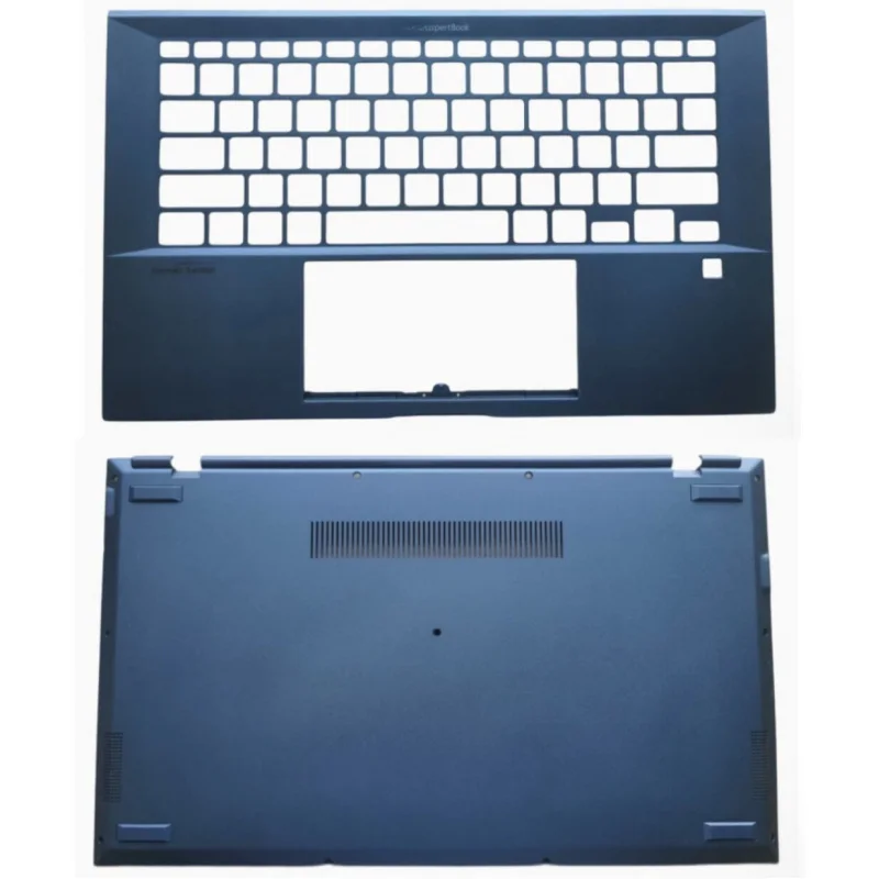 

Z New For ASUS ExpertBook B9 B9450FA Palmrest Cover + Bottom Cover Lower Case Blue