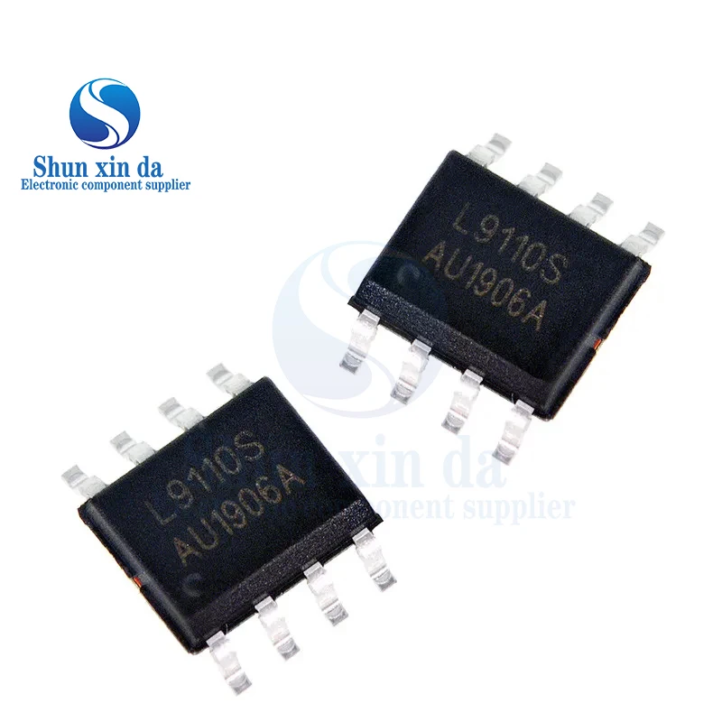 10PCS L9110S L9110 SOP-8 Full Bridge Drive Toy car stepper Motor Drive Pulse Electromagnetic Valve Drive Chip SMD IC