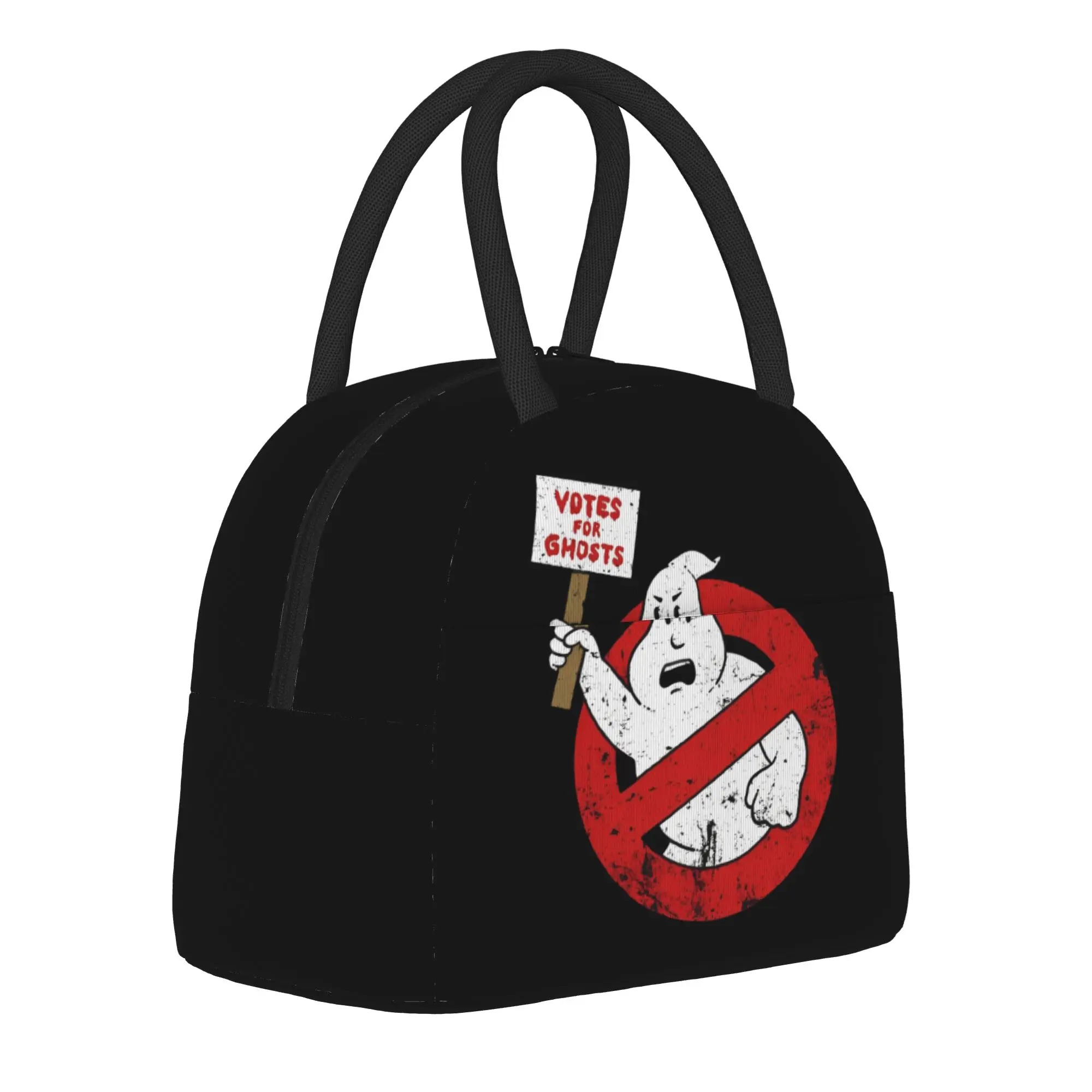 Votes to Insulated Lunch Bags High Capacity Ghostbuster Lunch Container Cooler Bag Lunch Box Tote Office  Picnic Food Handbags