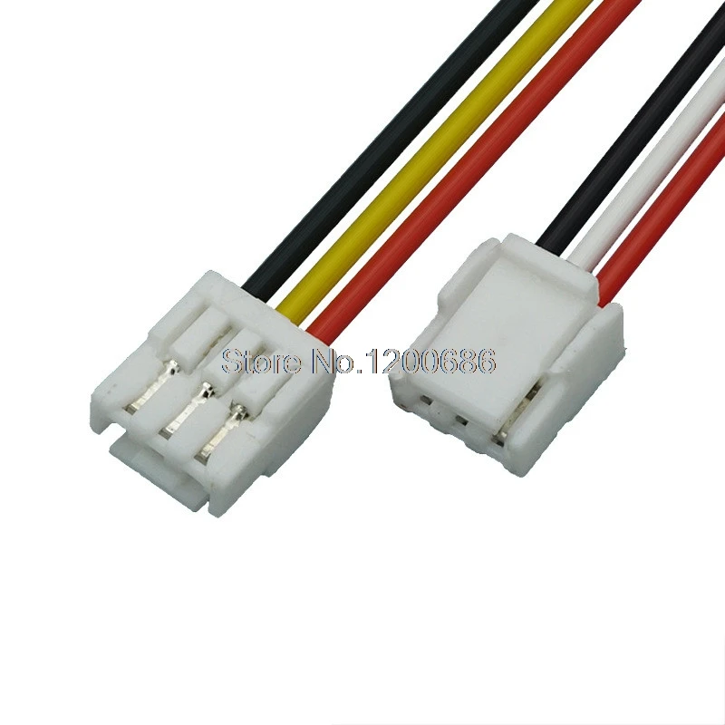 30CM 26AWG 10 SETS 2P/3P/4P/5P/6 Pin JST GH Series 1.25 Female Double Connector with Wire GH1.25 1.25MM