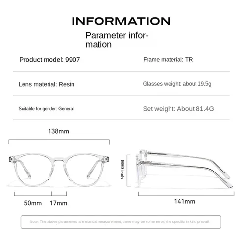 Imagen 2 del producto Gafas de sol polarizadas 6 en 1 para miopía, gafas de sol con Clip magnético para hombres y mujeres, gafas de estilo clásico, montura de gafas ópticas personalizadas-0,5 a-10